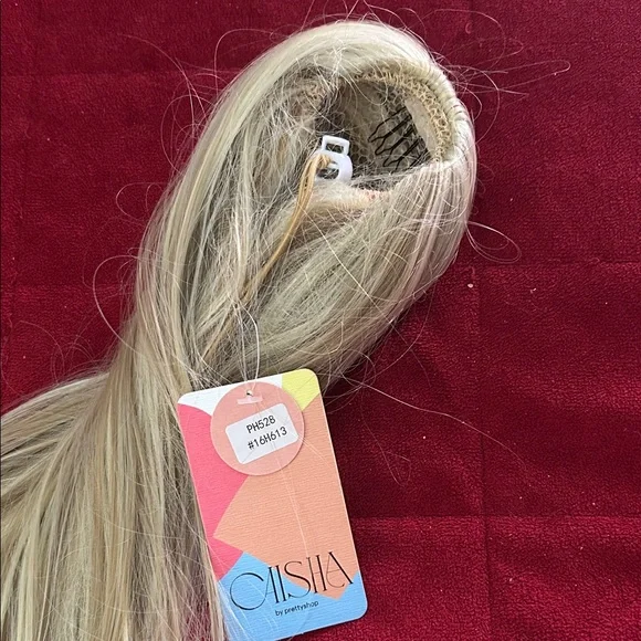 Long - Straight - Blonde Hair Extension - Picture 2 of 2